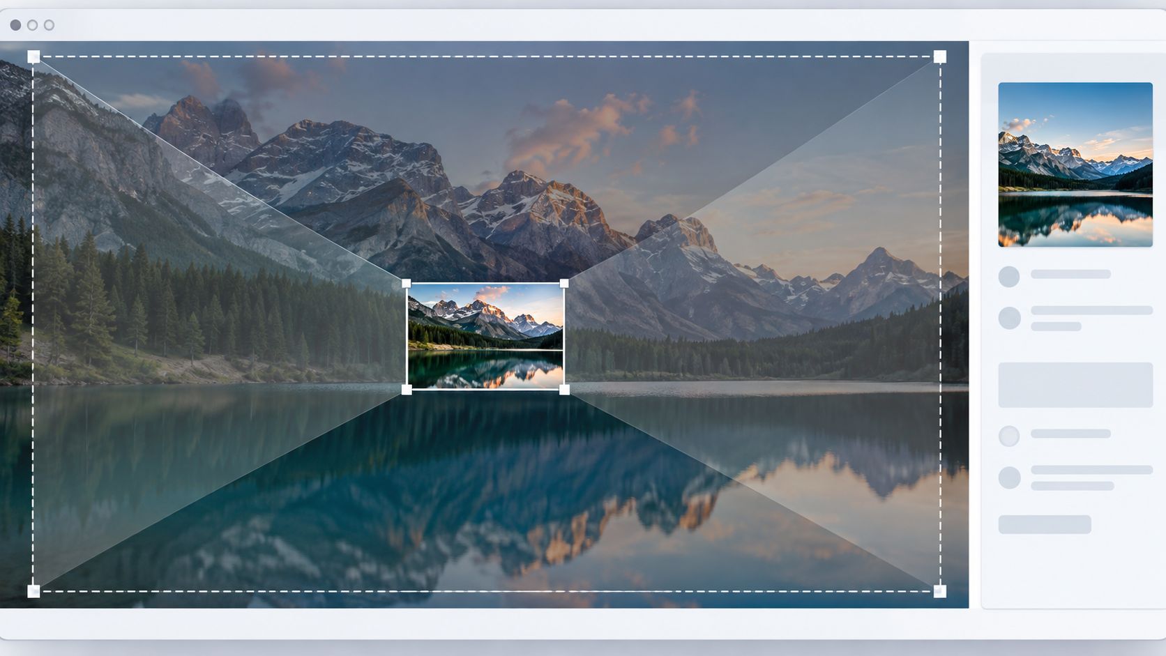 Visual comparison showing image dimensions and file size as separate properties